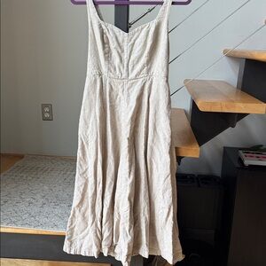 Old Navy linen dress in Beige